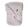 Saco para Bebé en punto Rosa
