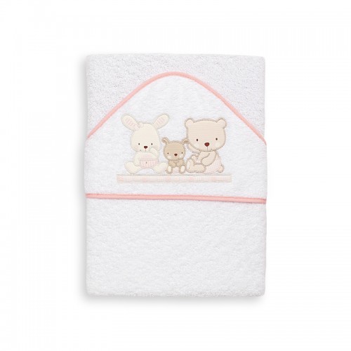 Capa de baño Love Rosa Interbaby