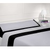 Juego sábanas verano preto-cinza - Cama 90