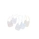 Babero Punto Cruz 12 uds. 25x30 Interbaby