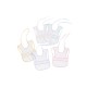 Babero Punto Cruz 12 uds. 25x35 Interbaby