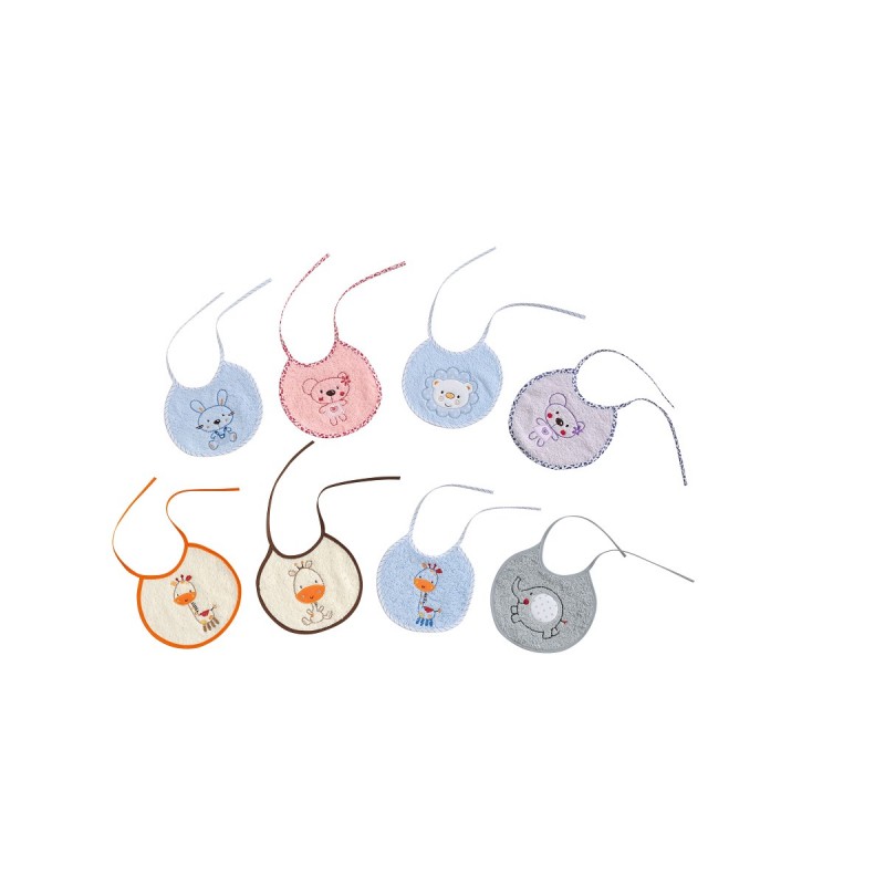 Babero Rizo 20x20 12 uds. Interbaby