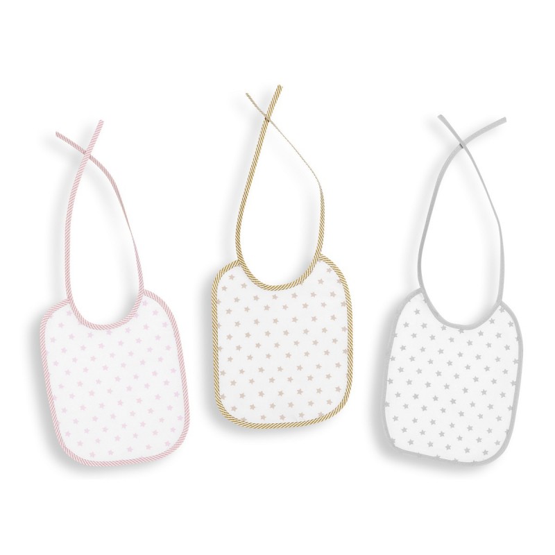 Babero Estampado Estrella 20x25 6 uds. Interbaby