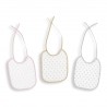 Babero Estampado Estrella 20x25 6 uds. Interbaby