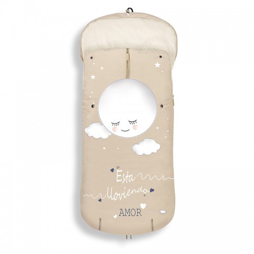 Saco Carro Polar Silla Universal Está lloviendo amor - Interbaby