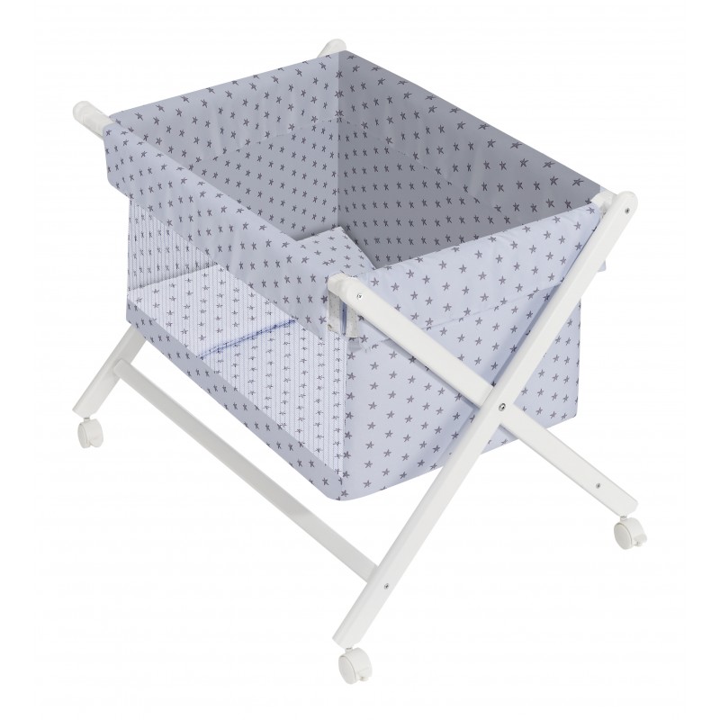Minicuna Transparente Azul Interbaby 92632