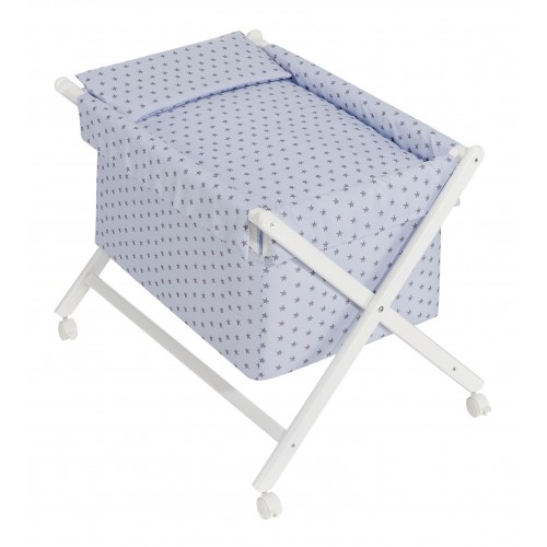 Minicuna Transparente Azul Interbaby 92632