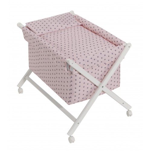 Minicuna Transparente Azul Interbaby 92632