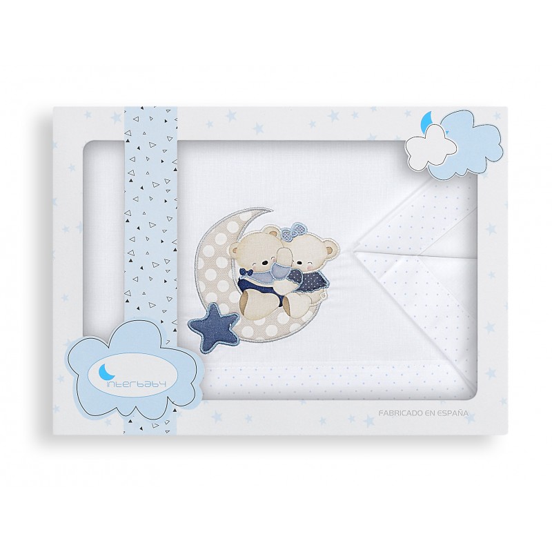 Sábanas Osito Amoroso Luna Interbaby