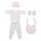 Set Bebé Primera Puesta 5 piezas Interbaby