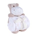 PELUCHE+MANTA MOD HIPOPOTAMO BEIG
