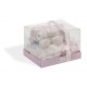 PELUCHE + MANTA MOD OSO TUMBADO ROSA