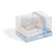 PELUCHE + MANTA MOD OSO TUMBADO AZUL
