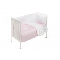 CUNA MONET PREMIUM+COORDINADO ESTRELLA ROSA