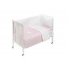 CUNA MONET PREMIUM+COORDINADO ESTRELLA ROSA