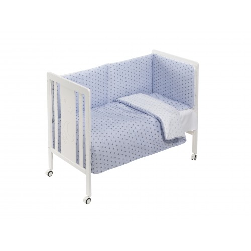 CUNA MONET PREMIUM+COORDINADO ESTRELLA MAR AZUL