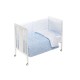 CUNA MONET PREMIUM+COORDINADO CORONA AZUL