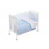 CUNA MONET PREMIUM+COORDINADO CORONA AZUL
