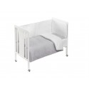 CUNA MONET PREMIUM+COORDINADO UNIVERSO GRIS