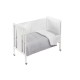 CUNA MONET PREMIUM+COORDINADO UNIVERSO GRIS