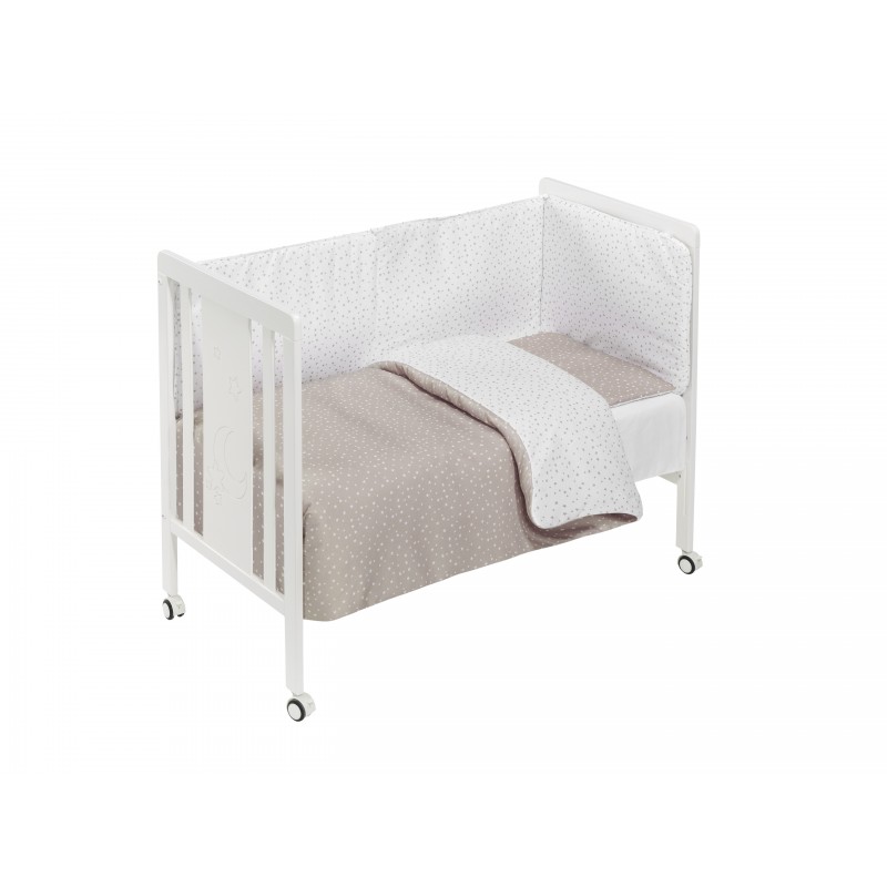 CUNA MONET PREMIUM+COORDINADO UNIVERSO BEIG