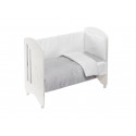 CUNA LOVELY PREMIUM+COORDINADO UNIVERSO GRIS