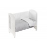 CUNA LOVELY PREMIUM+COORDINADO UNIVERSO GRIS