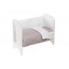 CUNA LOVELY PREMIUM+COORDINADO UNIVERSO BEIG