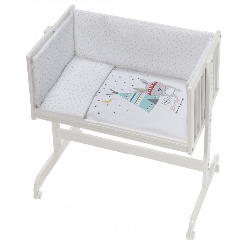 MINICUNA COLECHO MOD TIPI OSO BLANCO