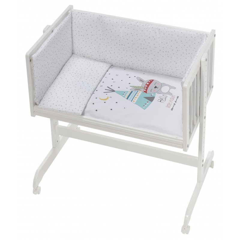 MINICUNA COLECHO MOD TIPI OSO BLANCO