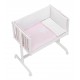 MINICUNA COLECHO +COORDINADO ESTRELLA ROSA