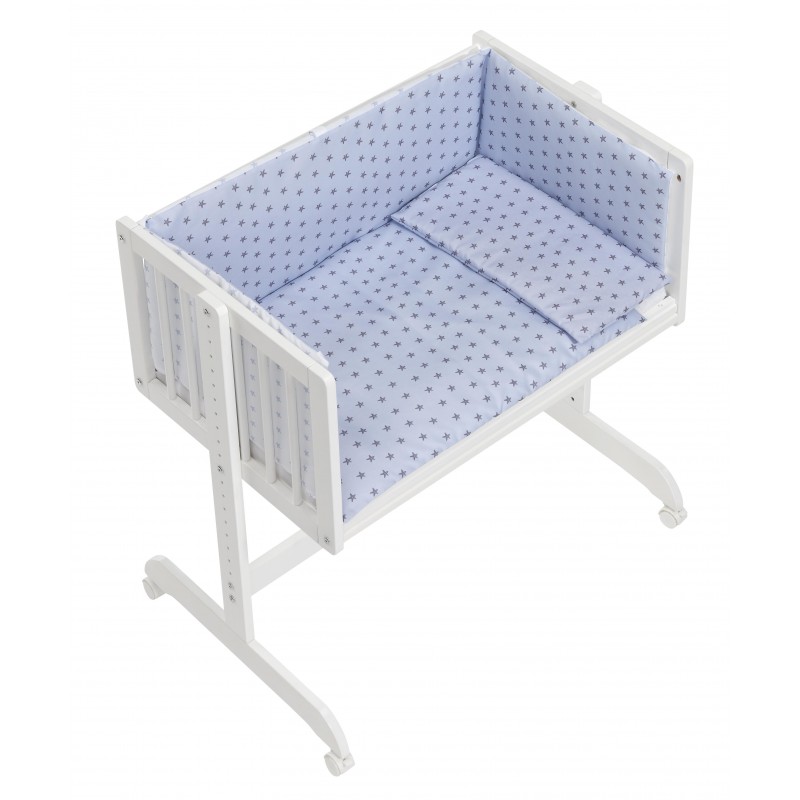 MINICUNA COLECHO+COORDINADO MOD ESTRELLA MAR AZUL