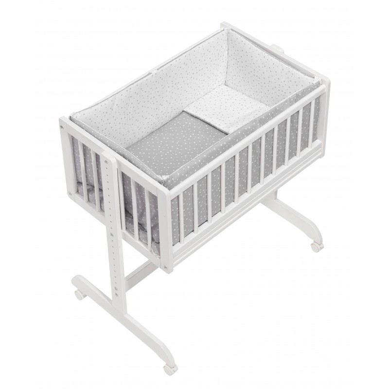 MINICUNA COLECHO+COORDINADO MOD UNIVERSO GRIS