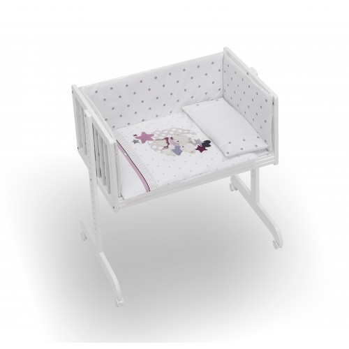 MINICUNA COLECHO MINANA+COORD AMOROSO ROSA