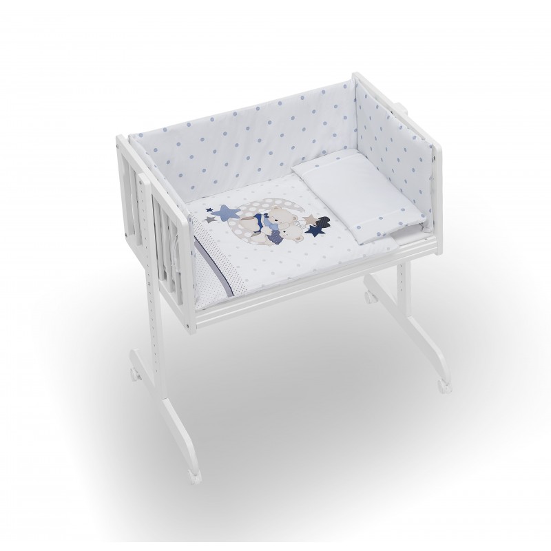 MINICUNA COLECHO MINANA+COORD AMOROSO AZUL