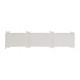 PROTECTOR MAXICUNA LISO 40X226X3 CM BEIG
