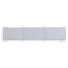 PROTECTOR CUNA LISO 40X185X3 CM GRIS