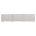 PROTECTOR CUNA LISO 40X185X3 CM BEIG