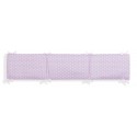 PROTECTOR CUNA LISO 40X185X3 CM ROSA