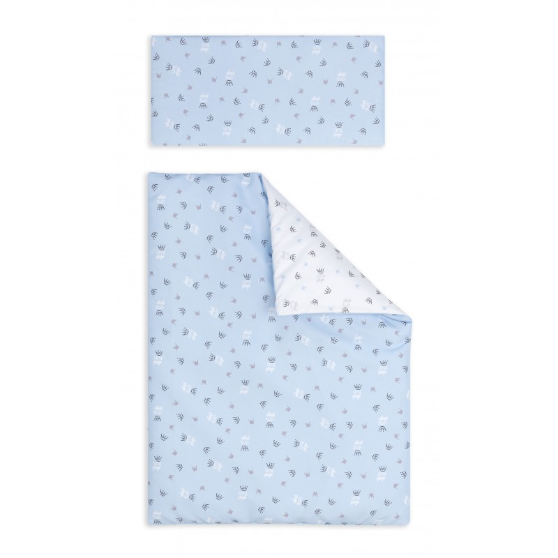 MINICUNA TIJERA+TEXTIL MOD CORONA AZUL