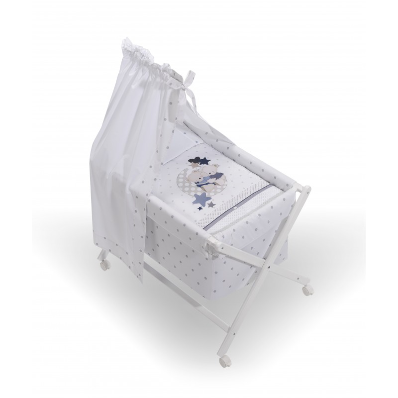 MINICUNA BCO+TEXTIL+DOSELMOD AMOROSOS GRIS