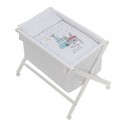 MINICUNA MADERA TIJERA MOD TIPI OSO BLANCO