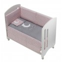 COORDINADO 3 PCS MOD LUNA UNIVERSO ROSA
