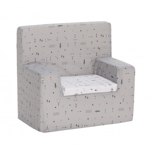 SILLON MOD TIPI OSO GRIS