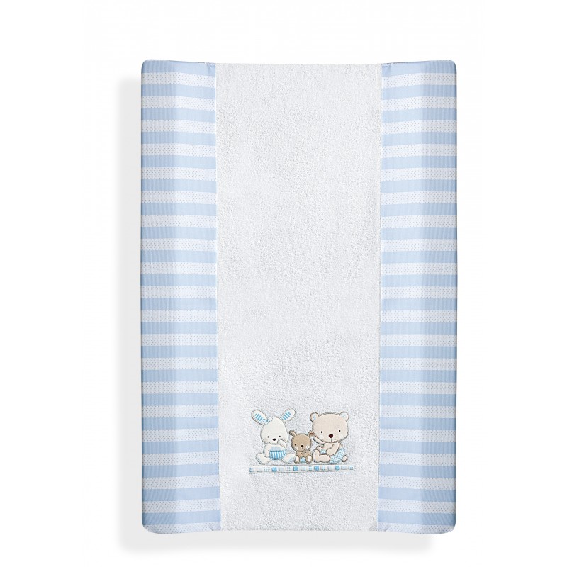 CUBREBAÑERAS CON ESPONJA MOD LOVE AZUL