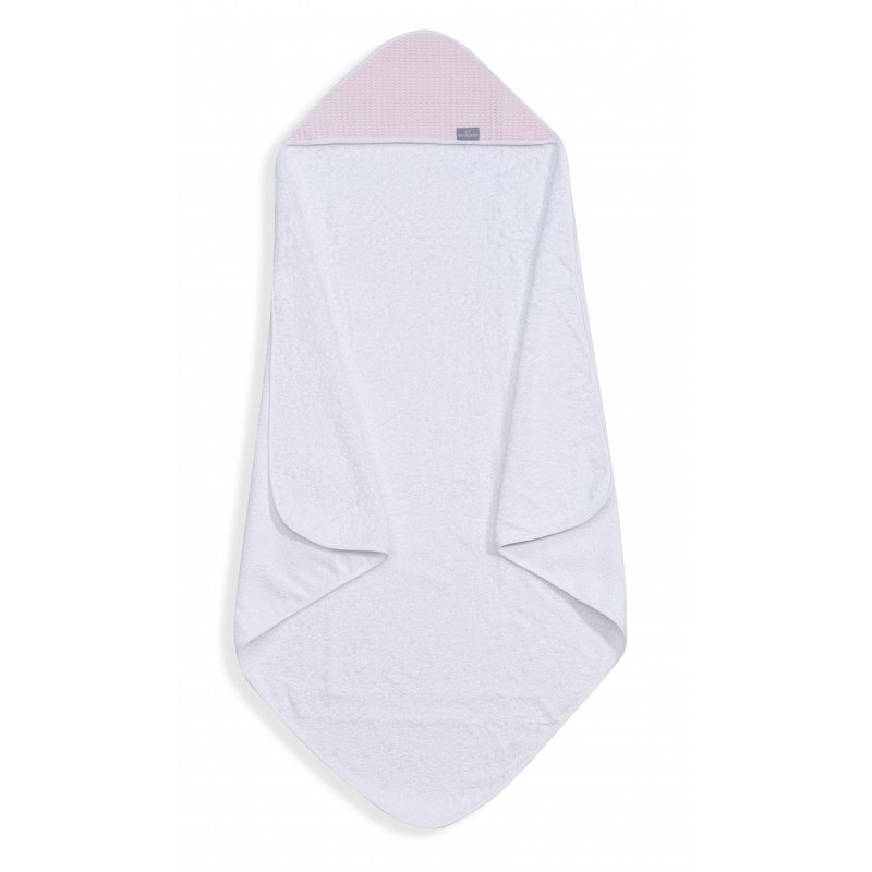 Capa de baño Astrid Blanco/Rosa