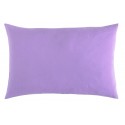 FUNDA DE ALMOHADA LILA LINO
