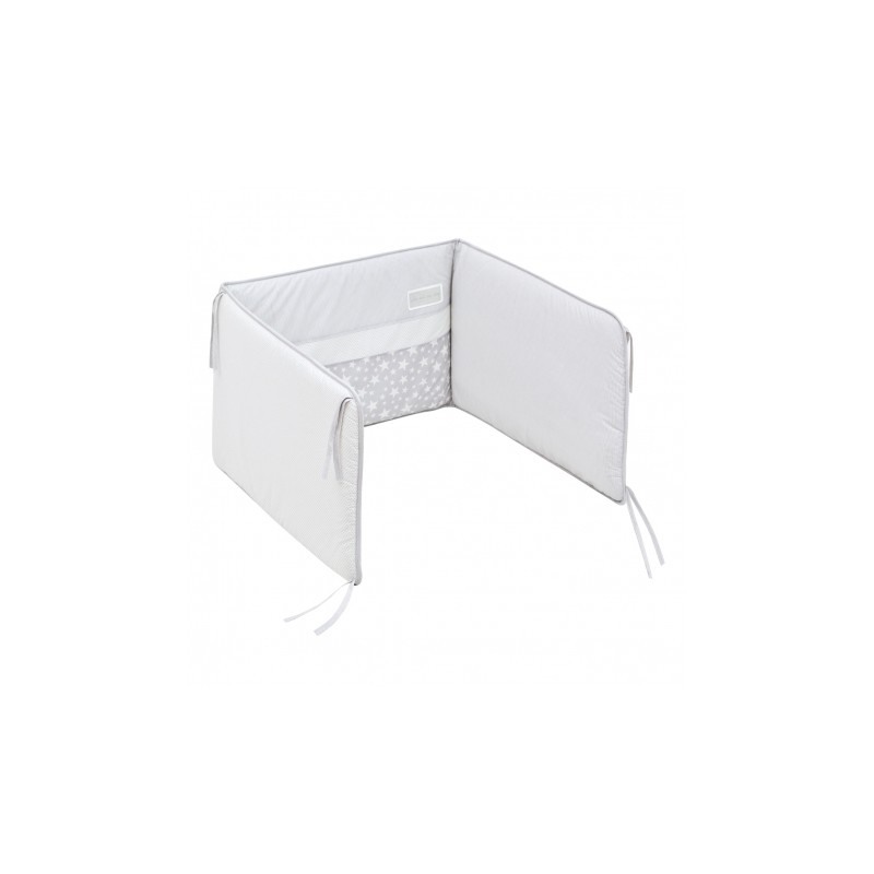 PROTECTOR CUNA 40X185X3STAR GRIS