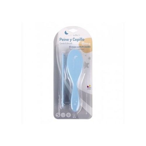 SET PEINE Y CEPILLO AZUL