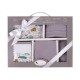 SET REGALO 5 PCS100% ALG T 0-6 MOD ANIMALITOS GRIS